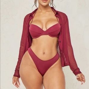 IconSwim three piece bikini set. Never before worn with tags and bikini liner